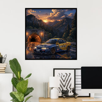 Honda Integra Type R JTCC Poster