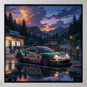 Honda NSX GT Poster (Vorne)