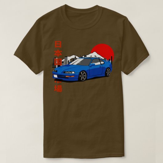 Honda Prelude MK4 19911996 T-Shirt (Design vorne)