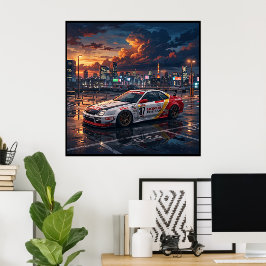 Honda Prelude Tourenwagen Poster