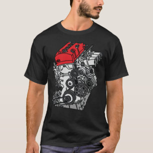 Honda S2000 F20C Motor Classic T - Shirt