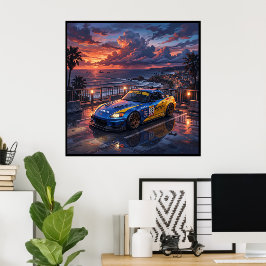 Honda S2000 Tourenwagen Poster