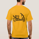 Hondaruckus-Roller-Shirt T-Shirt (Rückseite)