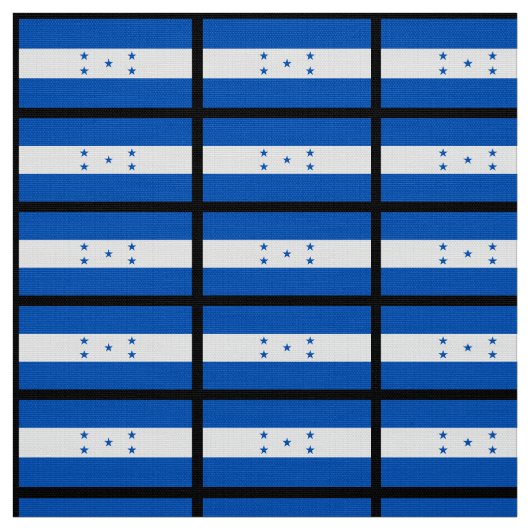 Honduranische Flagge Stoff (Muster)