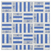honduranische Flagge und Honduras Stoff (Muster)