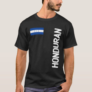 honduranische Flagge und Honduras-Wurzeln T-Shirt