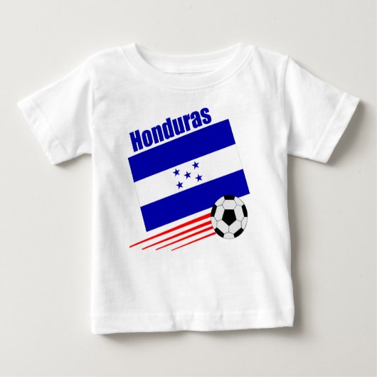 Honduranisches Fußball-Team Baby T-shirt (Vorderseite)