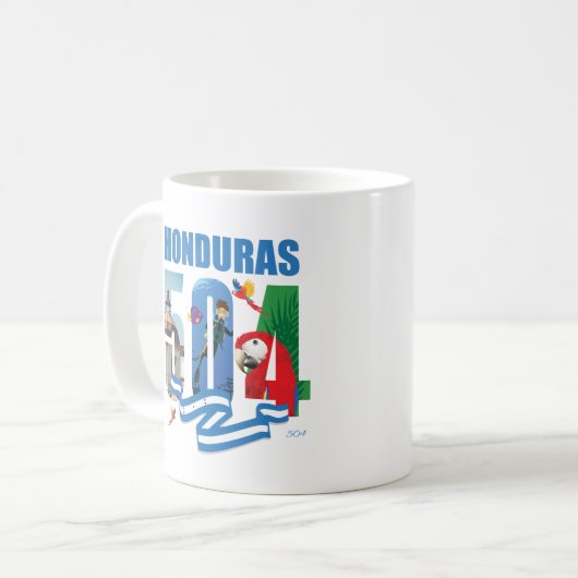 Honduras 504 kaffeetasse (Vorderseite Links)