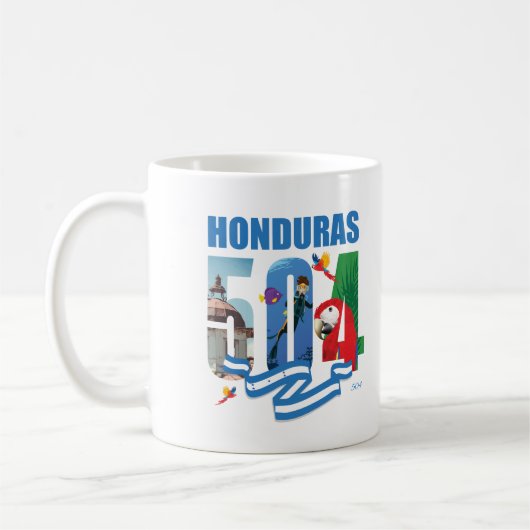 Honduras 504 kaffeetasse (Links)