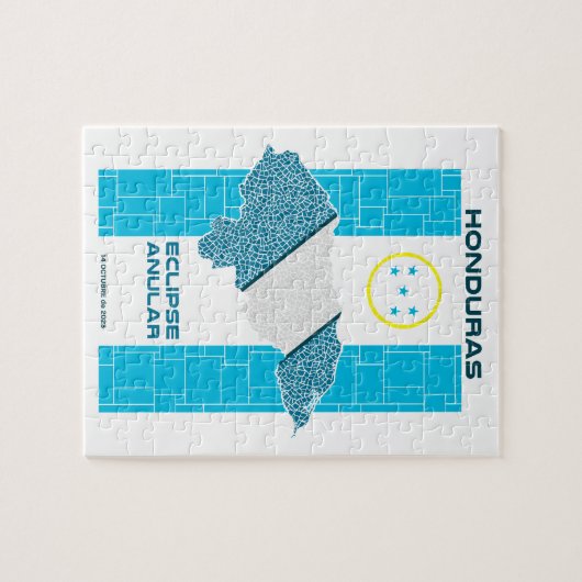 Honduras Annular Eclipse Puzzle (Horizontal)