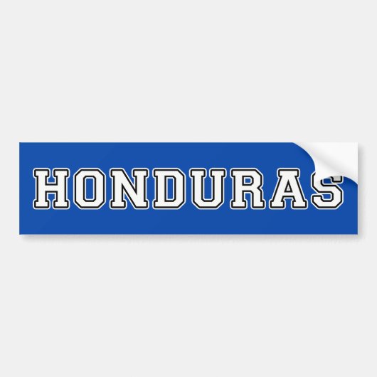 Honduras Autoaufkleber (Vorne)
