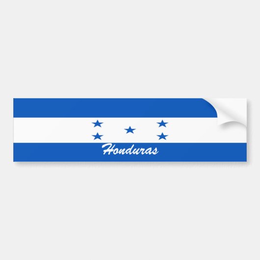 Honduras-Autoaufkleber Autoaufkleber (Vorne)