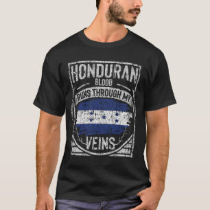 Honduras Blut fließt durch meine Venen T-Shirt