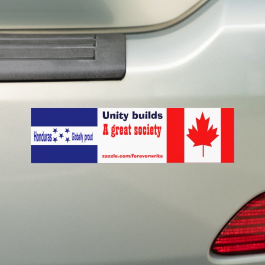 Honduras Canada Autoaufkleber (Auf Auto)
