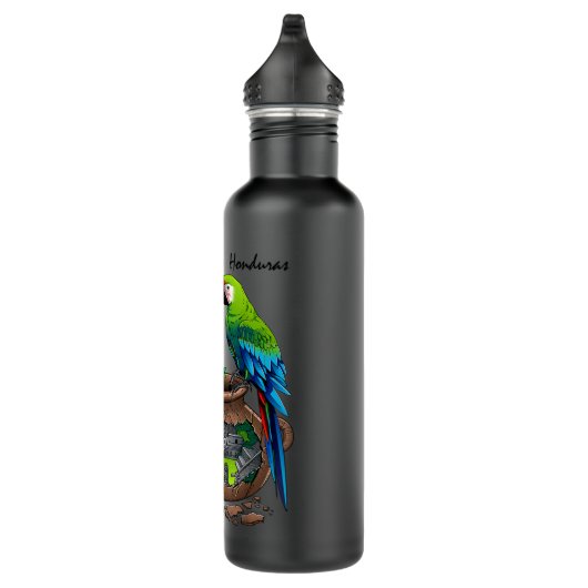 Honduras, Copan maya, loros Edelstahlflasche (Rechts)