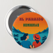  Honduras EL PARAISOtro poster Button (Vorne & Hinten)