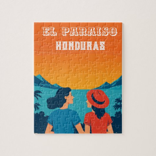  Honduras EL PARAISOtro poster Puzzle (Vertikal)