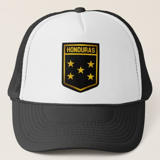 Honduras Emblem Truckerkappe (Vorderseite)