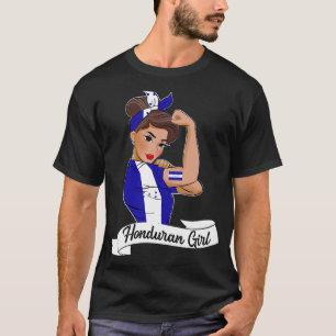 Honduras Flag Catracha DNA Hondureñas Tegucigalpa T-Shirt