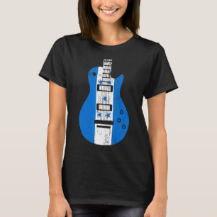 Honduras Flag Guitar Vintag Musician T-Shirt