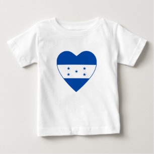 Honduras Flag Herz T - Shirt