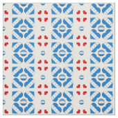 Honduras Flag & Honduras Herz-Mode-Fabrik Stoff (Muster)