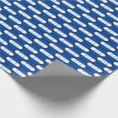 Honduras Flag Honeycomb Wrapping Paper Geschenkpapier (Ecke)