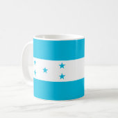 Honduras Flag Keramik Tasse (Vorderseite Links)