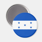 Honduras Flag Magnet (Vorderseite/Rückseite)