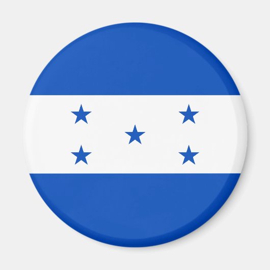 Honduras Flag Magnet (Vorne)