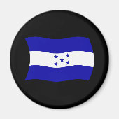 Honduras Flag Magnet (Vorne)