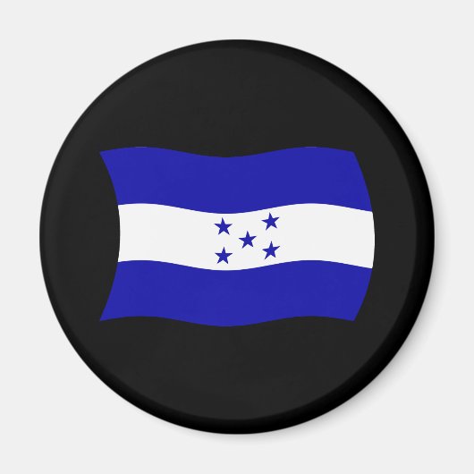 Honduras Flag Magnet (Vorne)