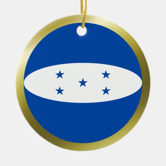 Honduras Flag Ornament (Vorne)