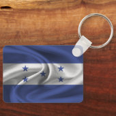 Honduras Flag Schlüsselanhänger (Vorderseite)