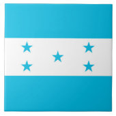 Honduras Flag Tile Fliese (Vorderseite)