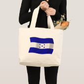 Honduras Flag Tote Bag Jumbo Stoffbeutel (Vorderseite (Produkt))