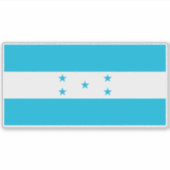 Honduras-Flagge Aufkleber (Vorderseite)