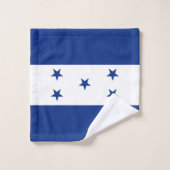 Honduras-Flagge Badhandtuch Set (Waschlappen)