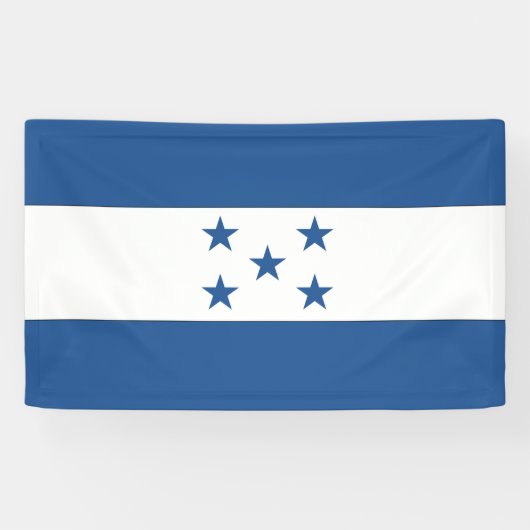 Honduras-Flagge Banner (Horizontal)