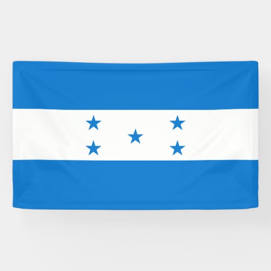 Honduras-Flagge Banner (Horizontal)