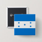 Honduras-Flagge Button (Vorne & Hinten)