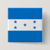 Honduras-Flagge Button (Vorderseite)