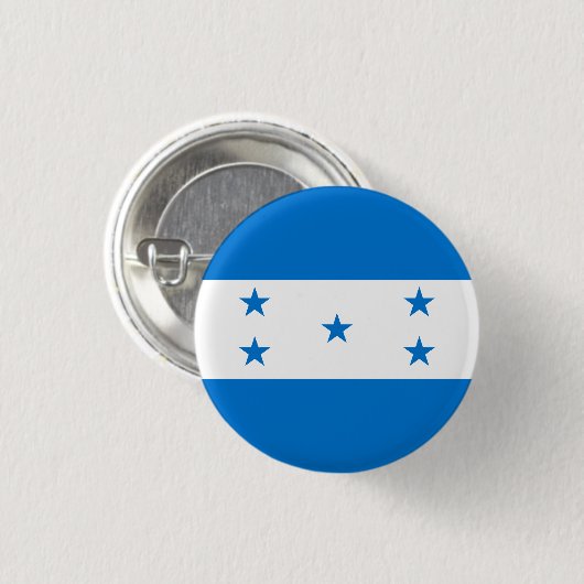 Honduras-Flagge Button (Vorne & Hinten)