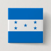 Honduras-Flagge Button (Vorderseite)