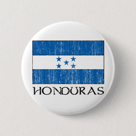 Honduras-Flagge Button (Vorderseite)