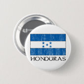 Honduras-Flagge Button (Vorne & Hinten)