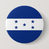Honduras-Flagge Button (Vorderseite)