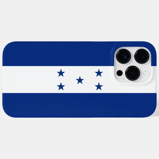 Honduras-Flagge Case-Mate iPhone Hülle (Rückseite (Horizontal))