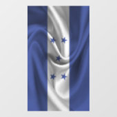 Honduras-Flagge Fensteraufkleber (Blatt)