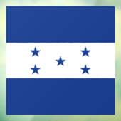 Honduras-Flagge Fensteraufkleber (Blatt 3)